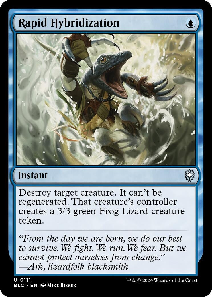 Image for Rapid Hybridization (111) - Magic: The Gathering