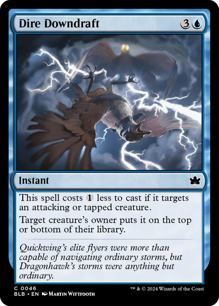 Image for Dire Downdraft (46) - Magic: The Gathering