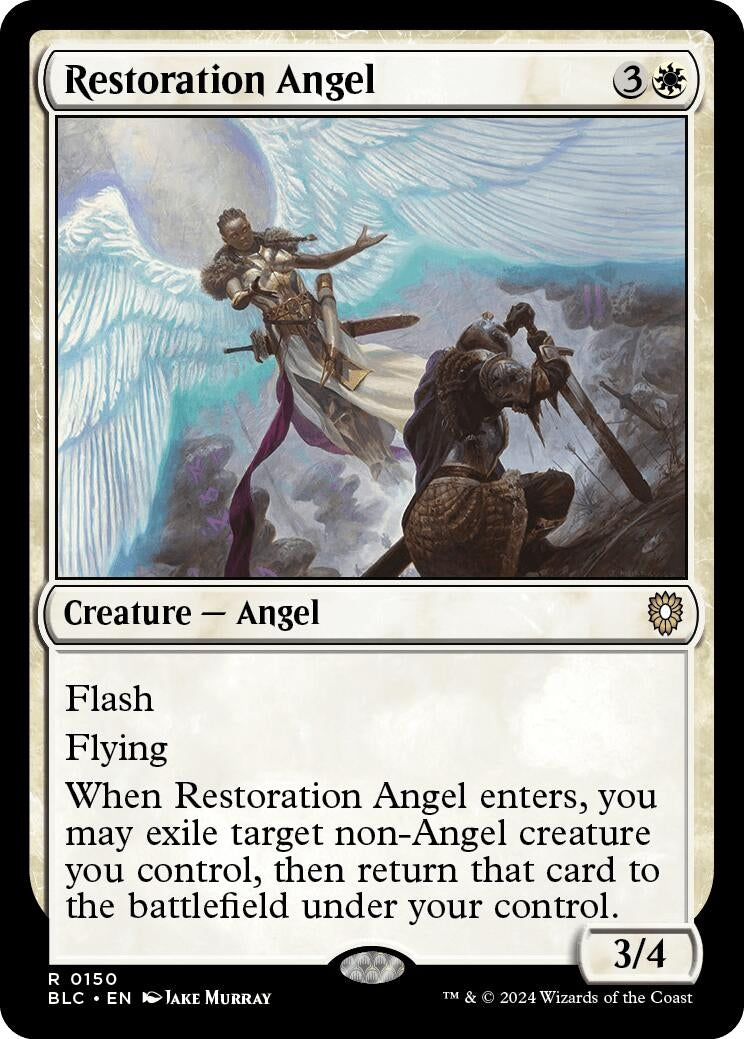 Image for Restoration Angel (150) - Magic: The Gathering