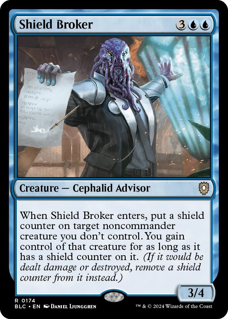 Image for Shield Broker (174) - Magic: The Gathering