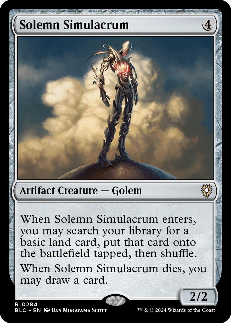 Image for Solemn Simulacrum (284) - Magic: The Gathering