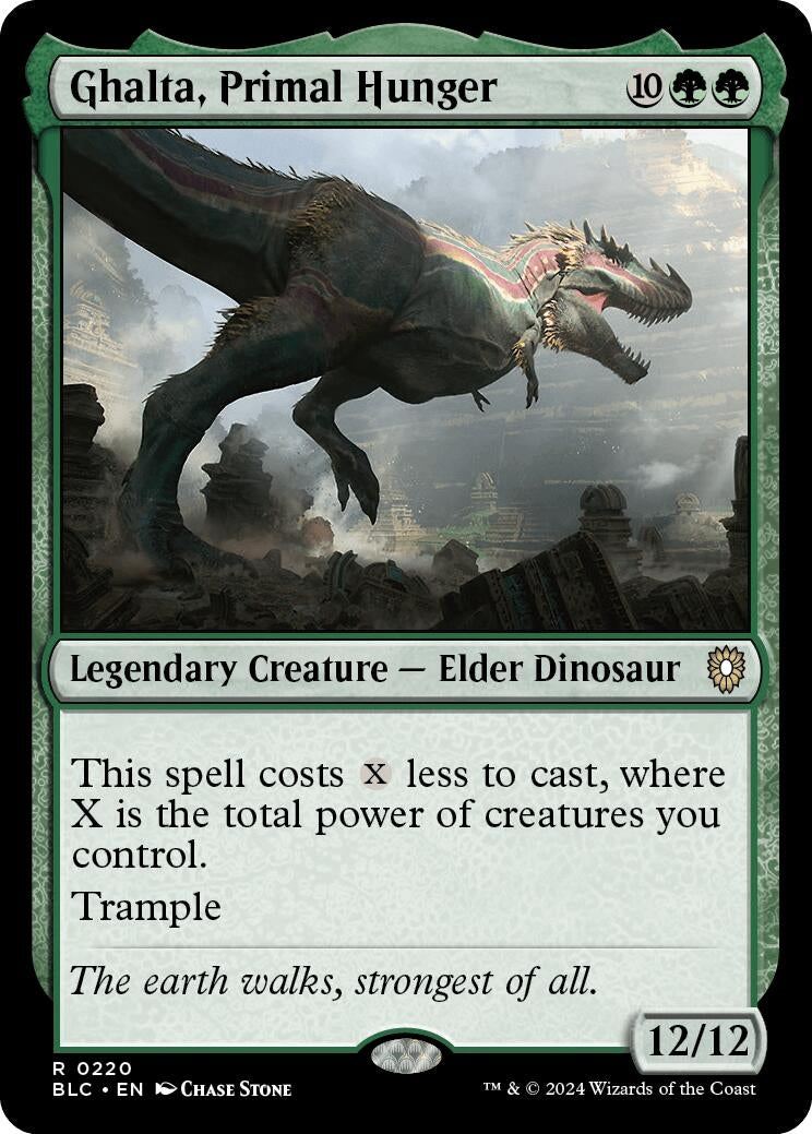 Image for Ghalta, Primal Hunger (220) - Magic: The Gathering
