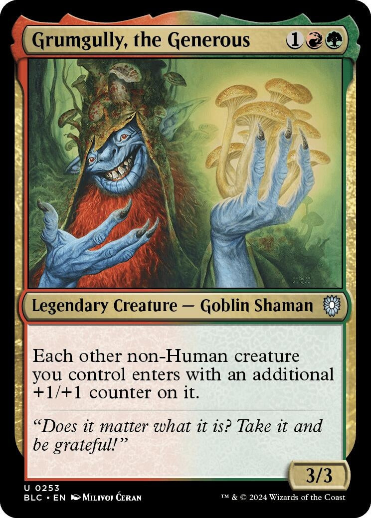 Image for Grumgully, the Generous (253) - Magic: The Gathering