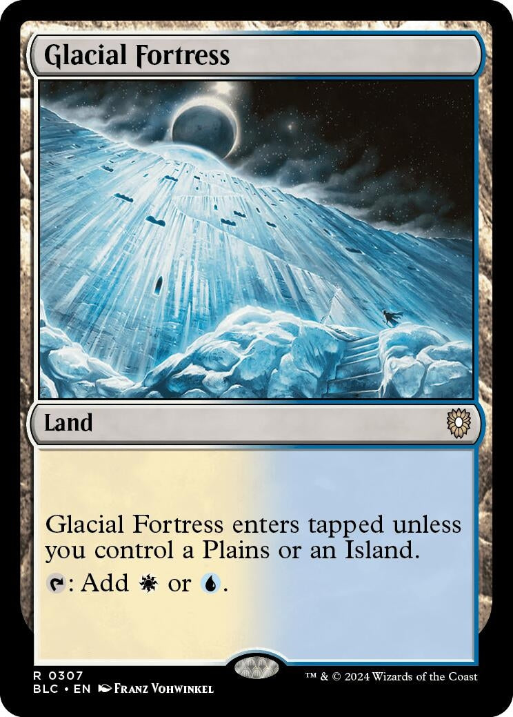 Image for Glacial Fortress (307) - Magic: The Gathering