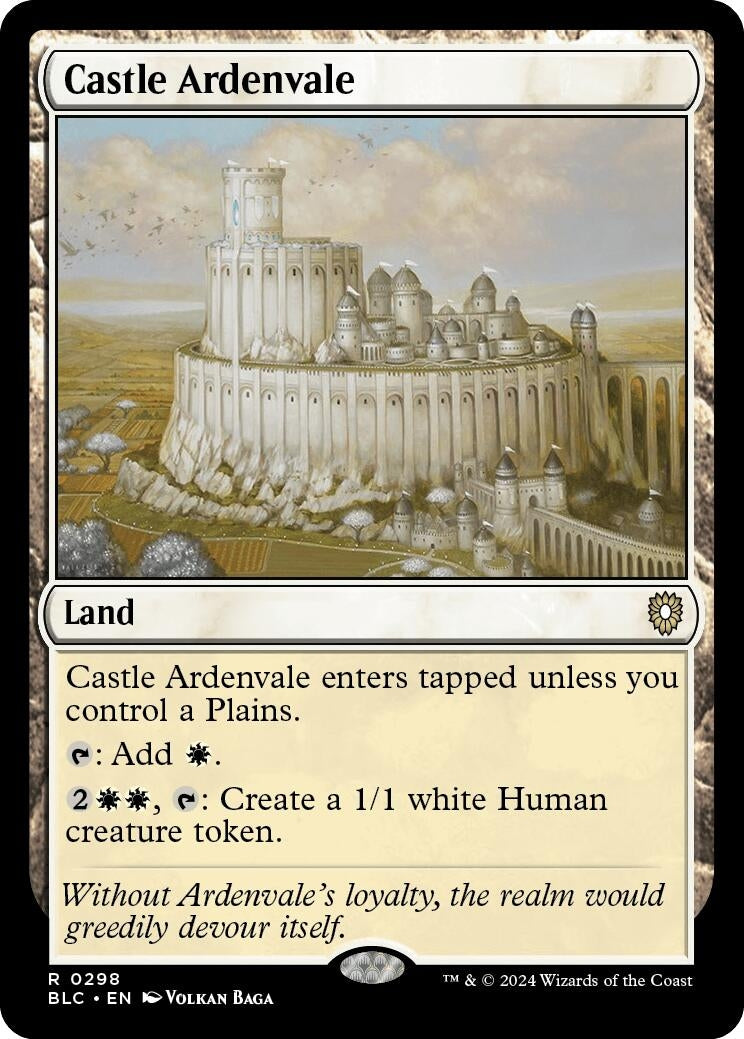 Image for Castle Ardenvale (298) - Magic: The Gathering