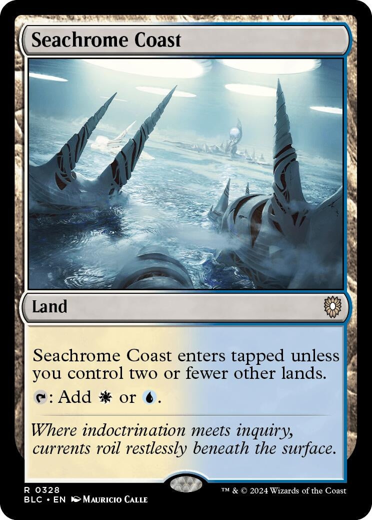 Image for Seachrome Coast (328) - Magic: The Gathering