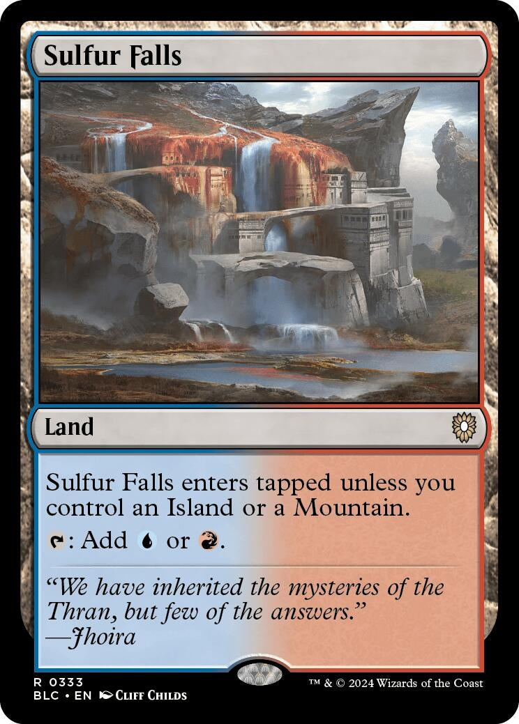 Image for Sulfur Falls (333) - Magic: The Gathering