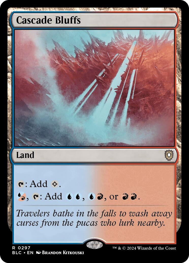 Image for Cascade Bluffs (297) - Magic: The Gathering