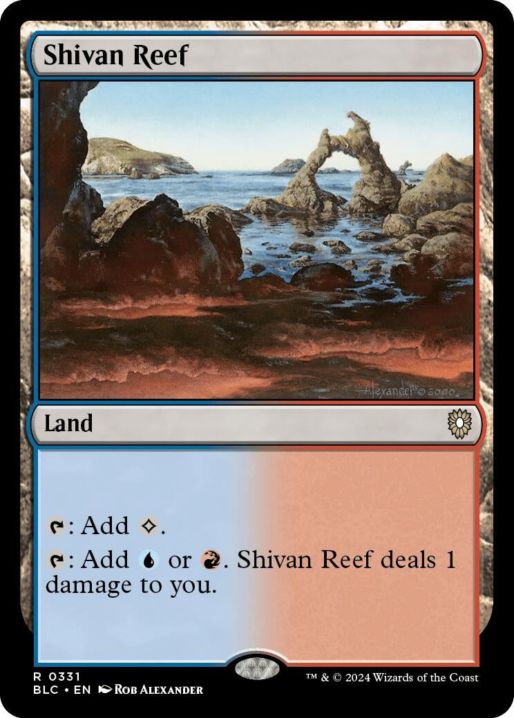 Image for Shivan Reef (331) - Magic: The Gathering