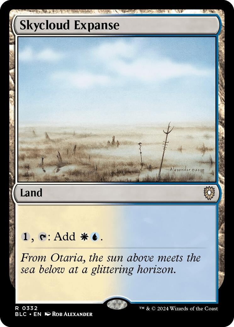 Image for Skycloud Expanse (332) - Magic: The Gathering