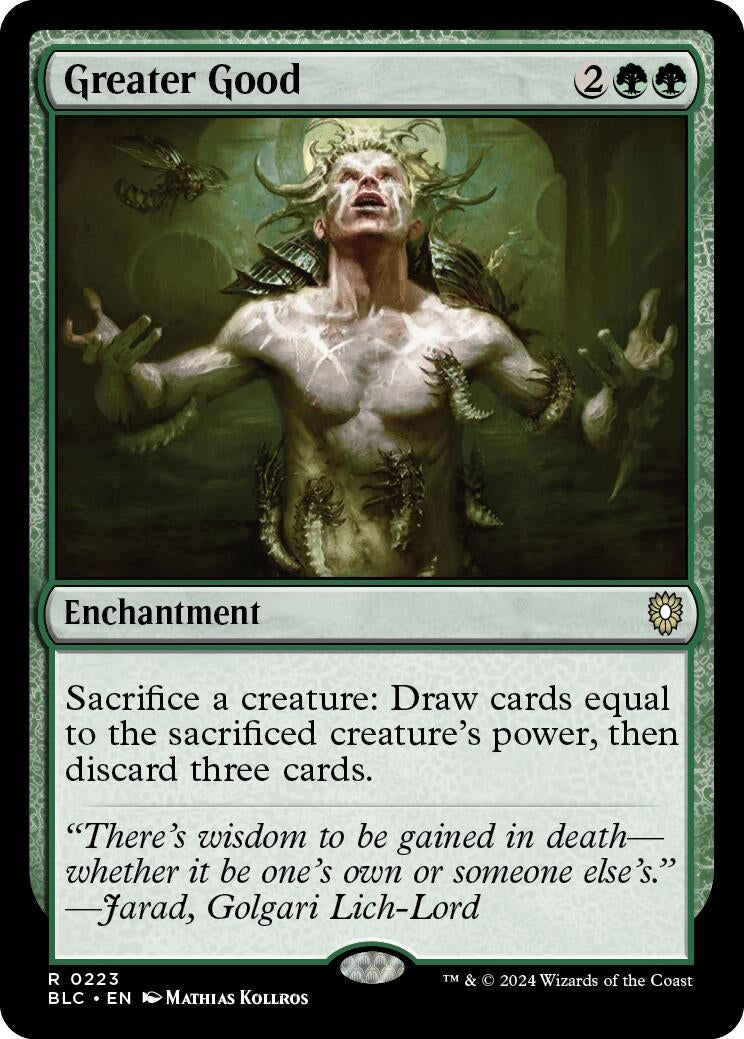 Image for Greater Good (223) - Magic: The Gathering