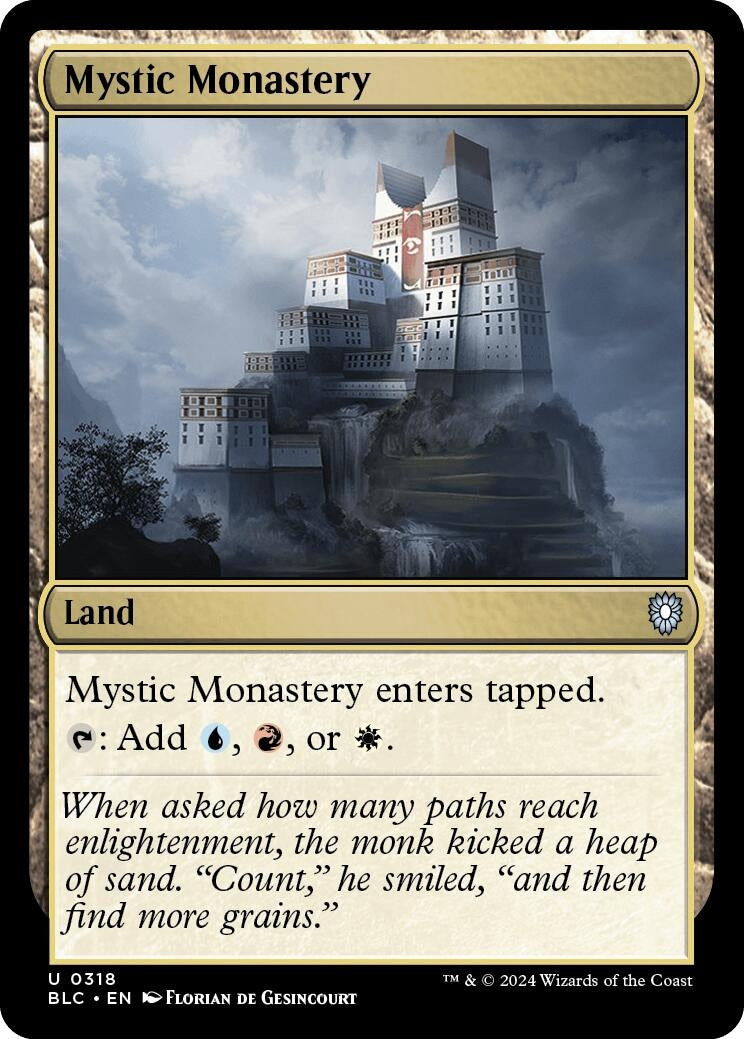 Image for Mystic Monastery (318) - Magic: The Gathering