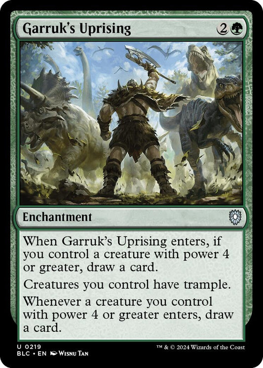 Image for Garruk's Uprising (219) - Magic: The Gathering