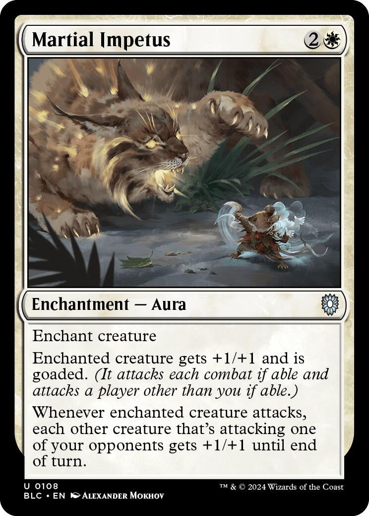 Image for Martial Impetus (108) - Magic: The Gathering
