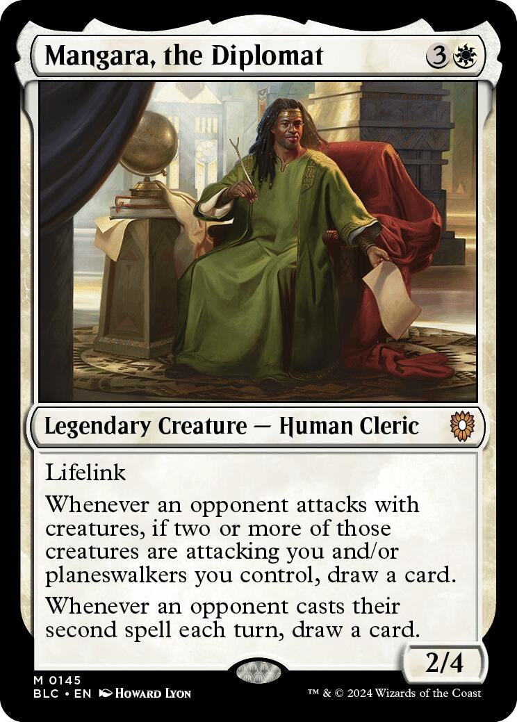 Image for Mangara, the Diplomat (145) - Magic: The Gathering