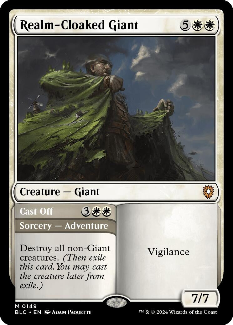 Image for Realm-Cloaked Giant (149) - Magic: The Gathering