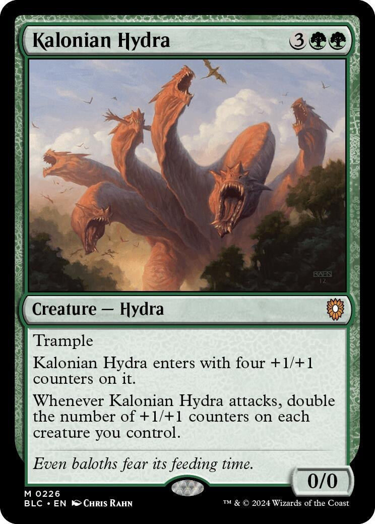Image for Kalonian Hydra (226) - Magic: The Gathering