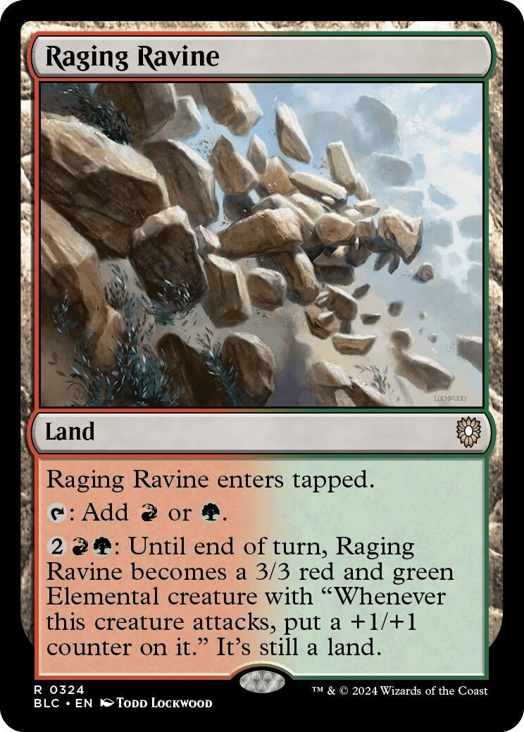 Image for Raging Ravine (324) - Magic: The Gathering