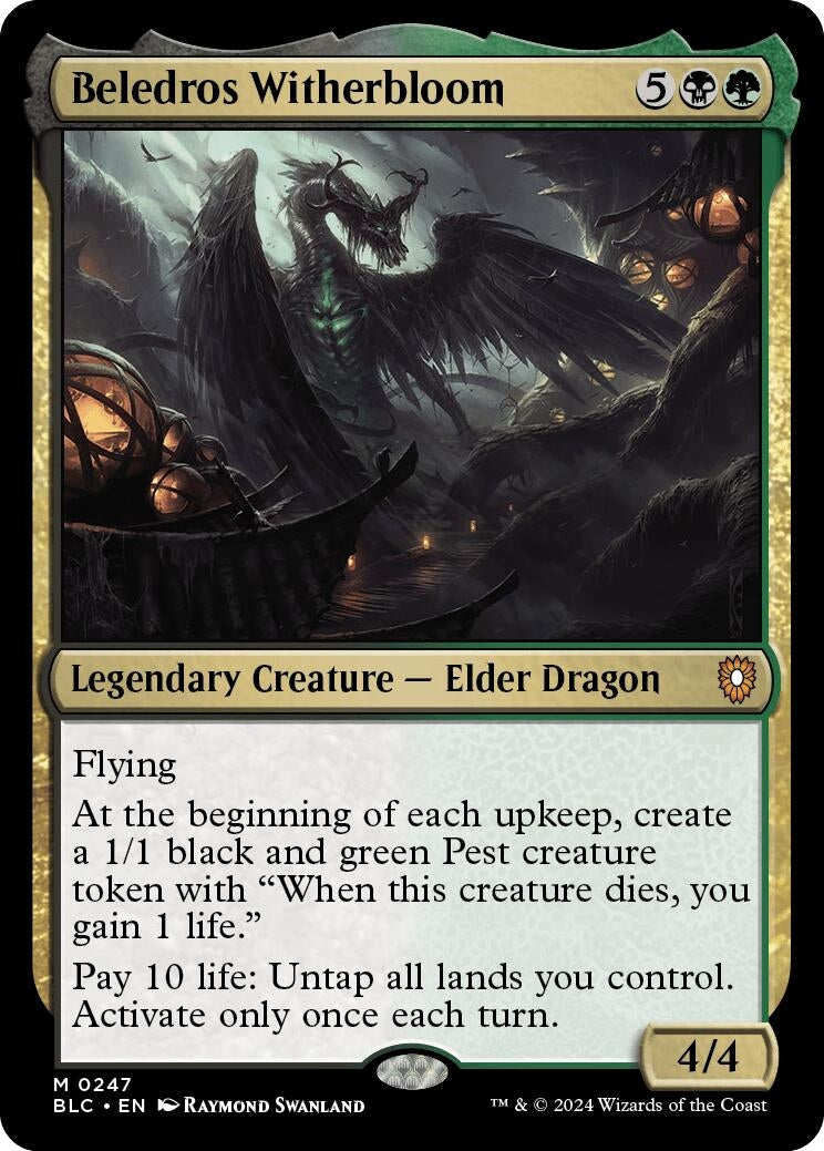 Image for Beledros Witherbloom (247) - Magic: The Gathering