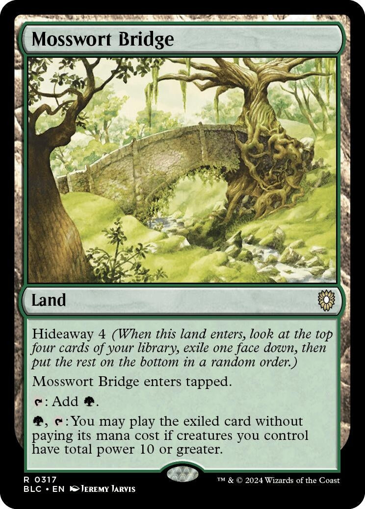 Image for Mosswort Bridge (317) - Magic: The Gathering