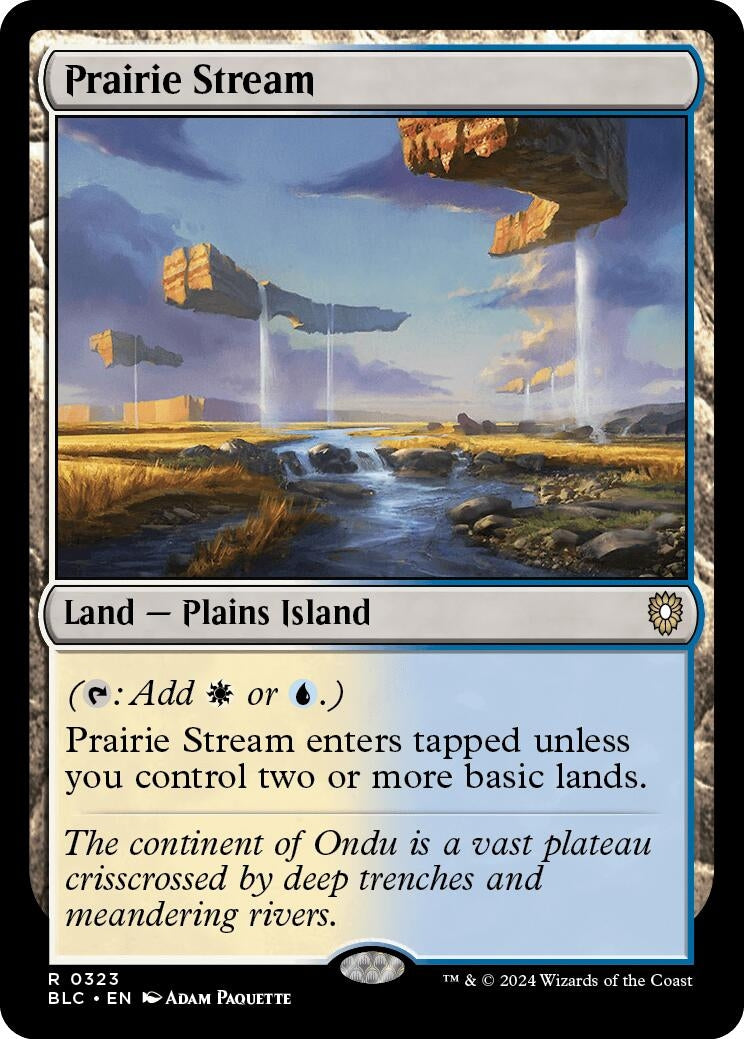 Image for Prairie Stream (323) - Magic: The Gathering