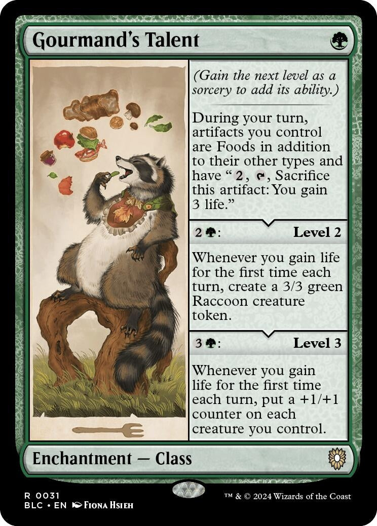 Image for Gourmand's Talent (31) - Magic: The Gathering