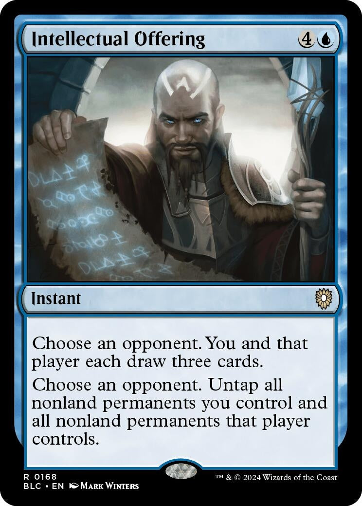 Image for Intellectual Offering (168) - Magic: The Gathering