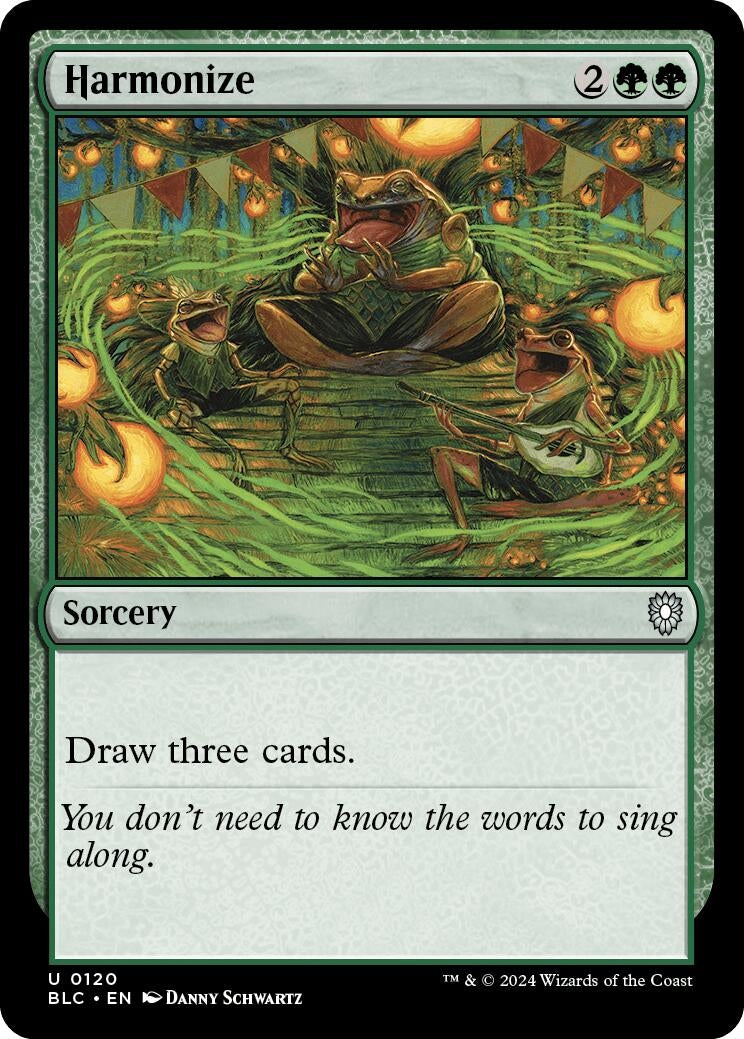 Image for Harmonize (120) - Magic: The Gathering