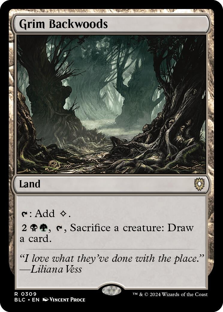 Image for Grim Backwoods (309) - Magic: The Gathering