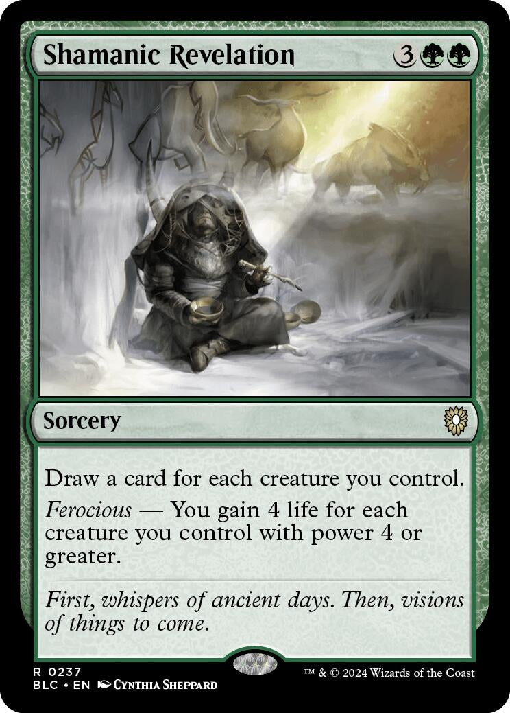 Image for Shamanic Revelation (237) - Magic: The Gathering