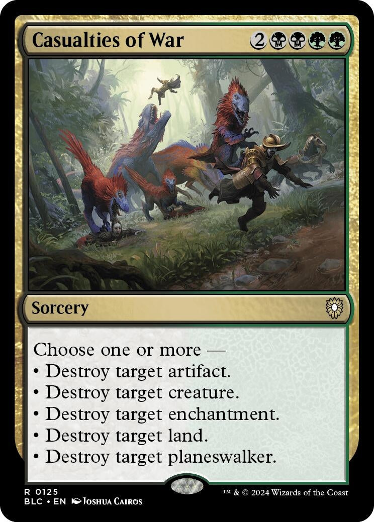 Image for Casualties of War (125) - Magic: The Gathering