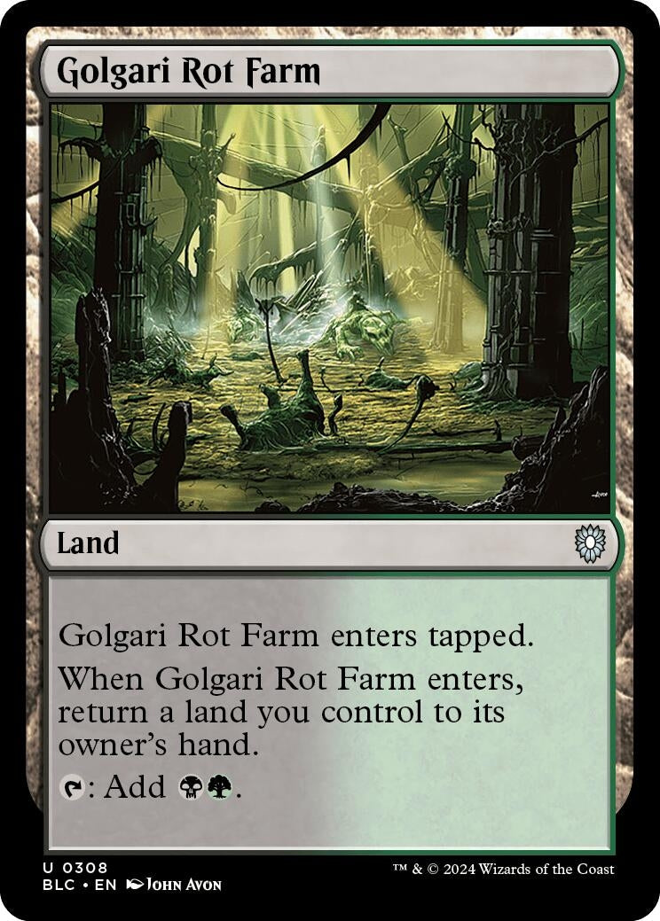 Image for Golgari Rot Farm (308) - Magic: The Gathering
