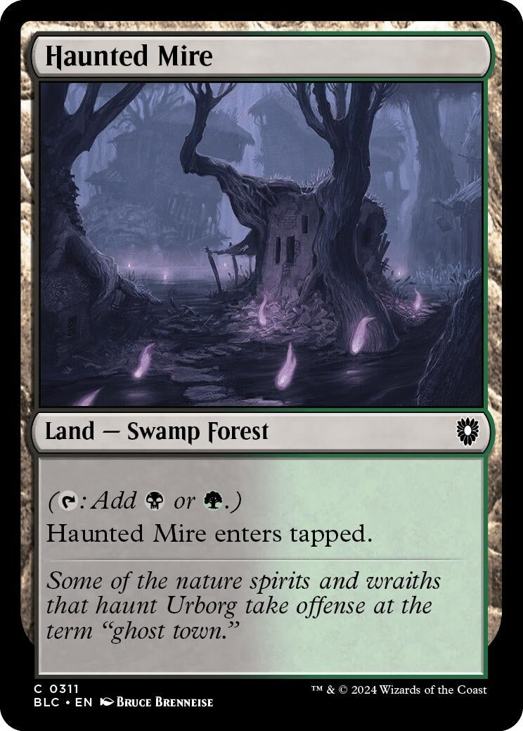 Image for Haunted Mire (311) - Magic: The Gathering