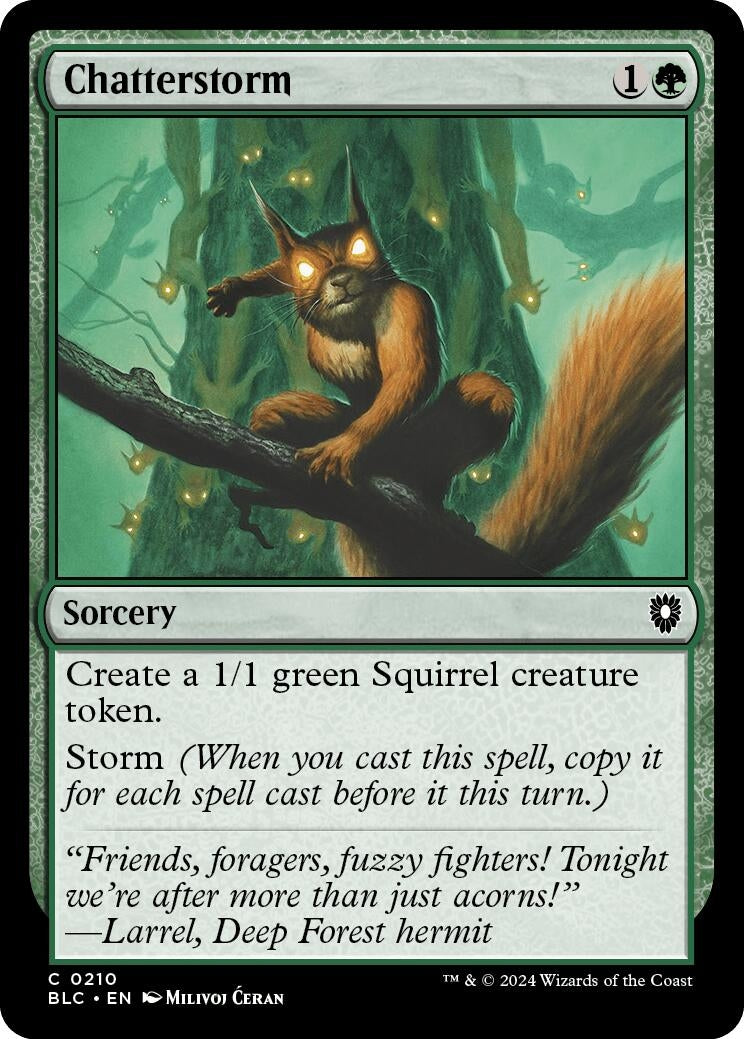 Image for Chatterstorm (210) - Magic: The Gathering