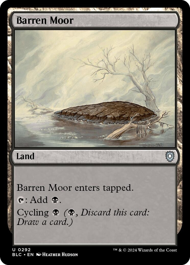 Image for Barren Moor (292) - Magic: The Gathering