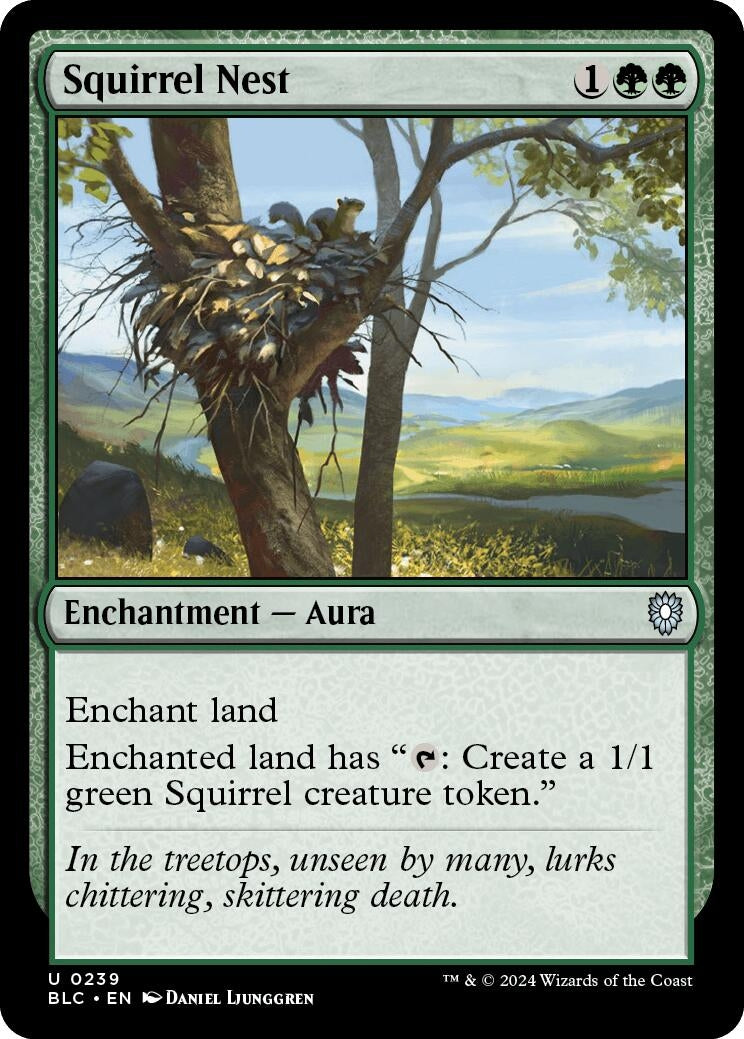 Image for Squirrel Nest (239) - Magic: The Gathering