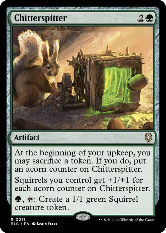 Image for Chitterspitter (211) - Magic: The Gathering