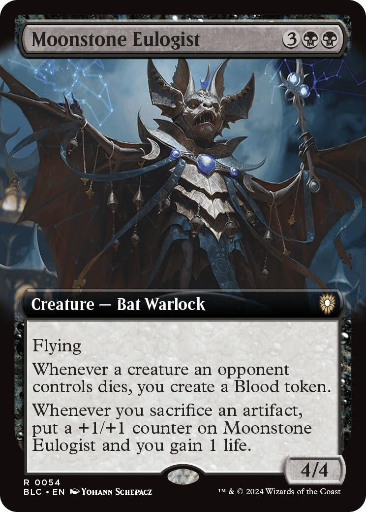 Image for Moonstone Eulogist (Extended Art) (54) - Magic: The Gathering