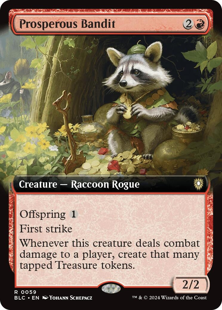 Image for Prosperous Bandit (Extended Art) (59) - Magic: The Gathering
