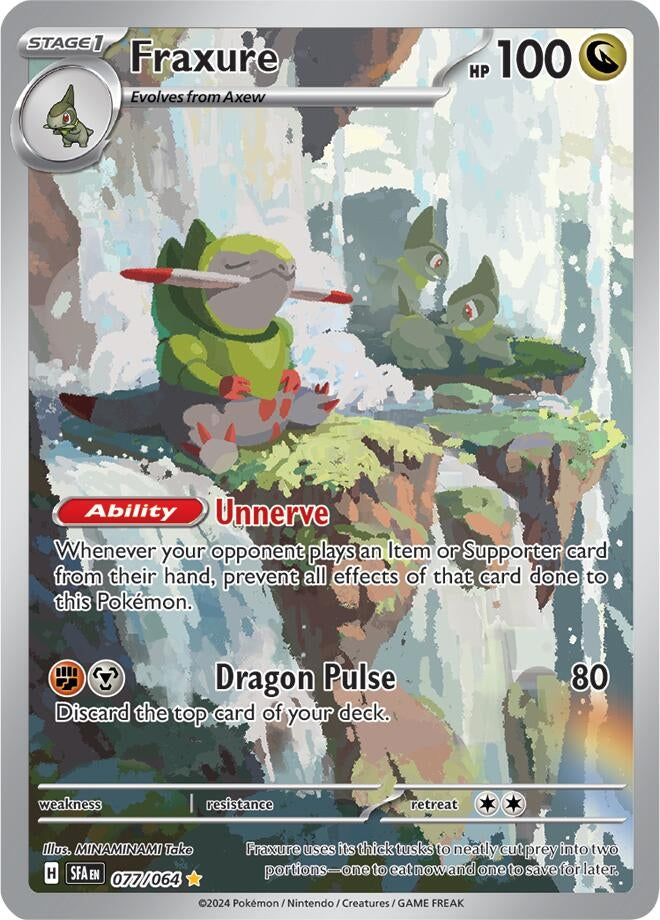 Image for Fraxure (077/064) - Pokemon