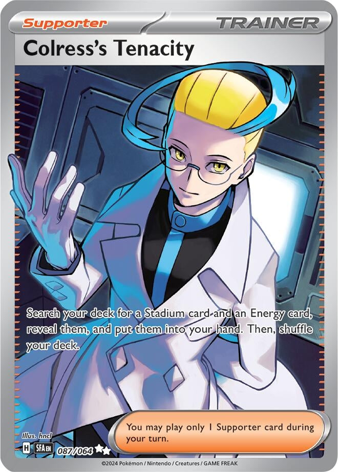 Image for Colress's Tenacity (087/064) - Pokemon