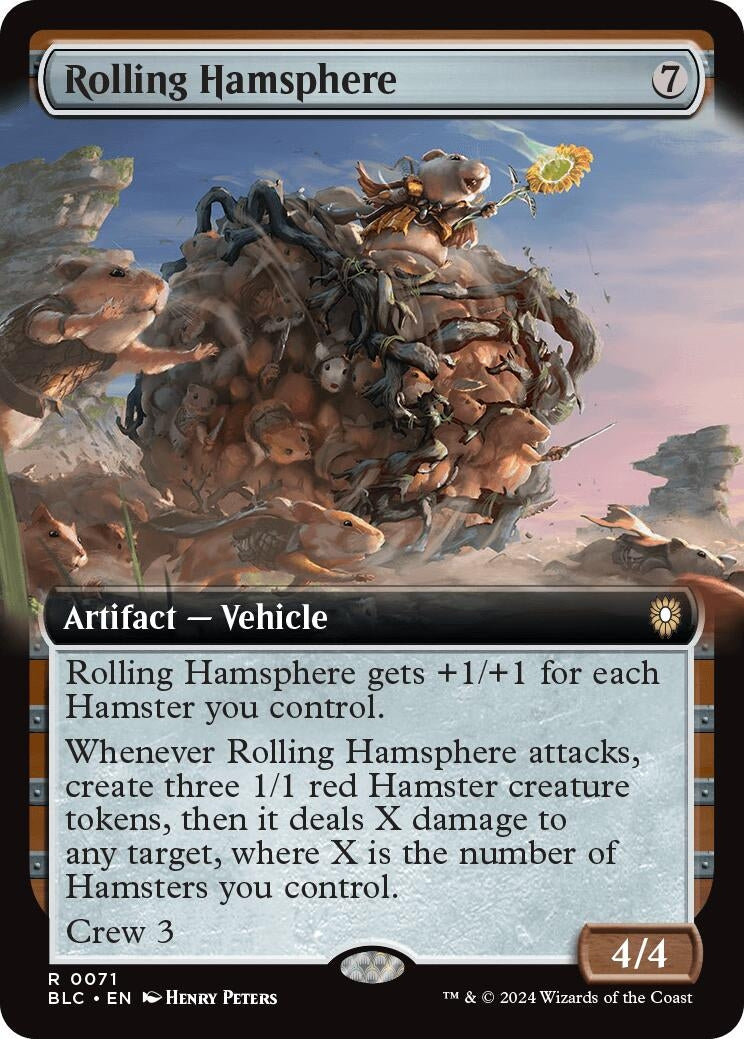 Image for Rolling Hamsphere (Extended Art) (71) - Magic: The Gathering