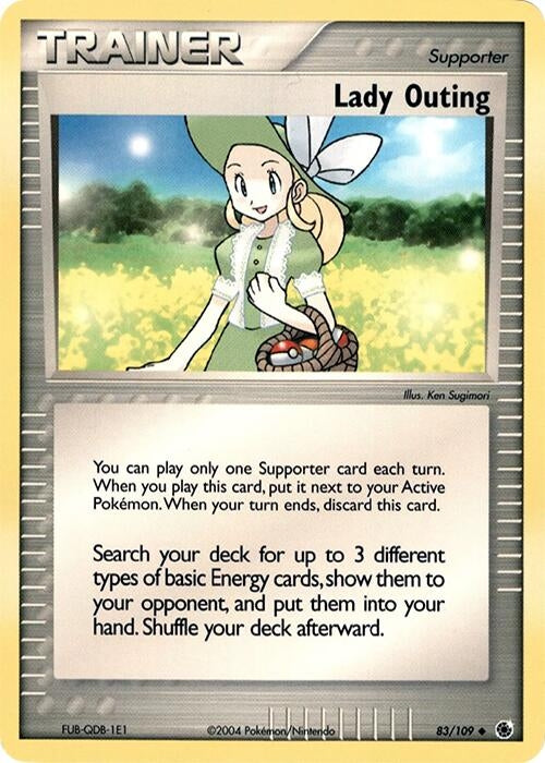 Image for Lady Outing - 83/109 (No E-Reader) (83/109) - Pokemon