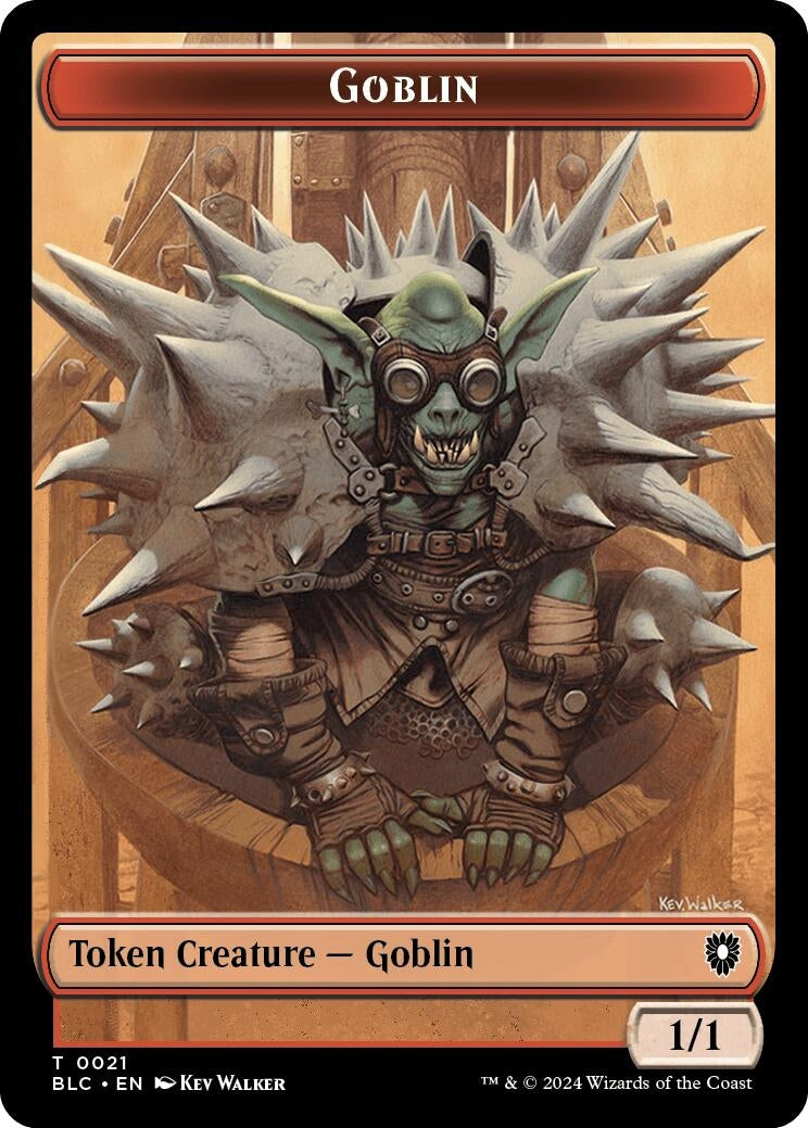 Image for Goblin // Thopter Double-Sided Token (21 // 39) - Magic: The Gathering