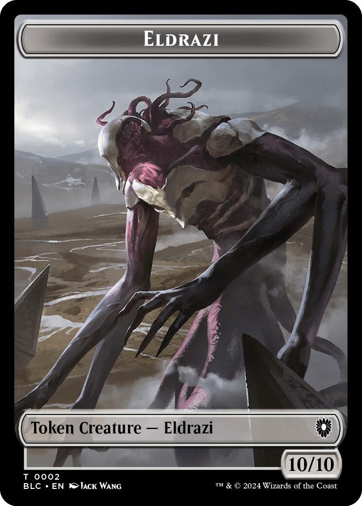 Image for Eldrazi // Clue Double-Sided Token (2 // 37) - Magic: The Gathering