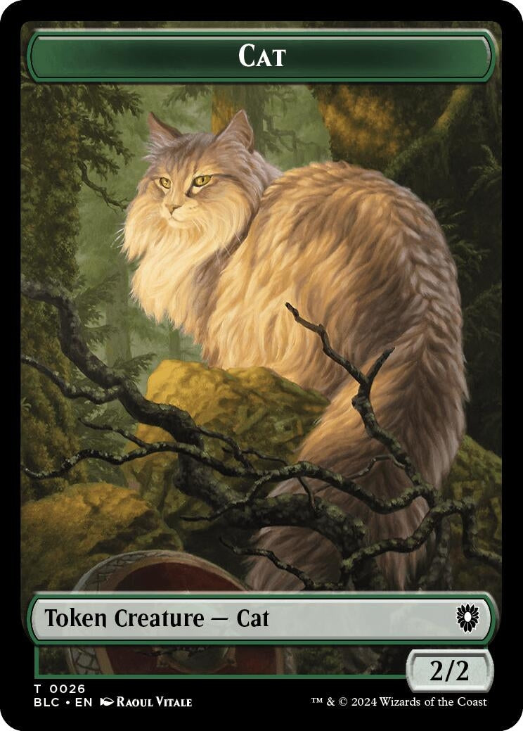 Image for Cat // Treasure Double-Sided Token (26 // 29) - Magic: The Gathering