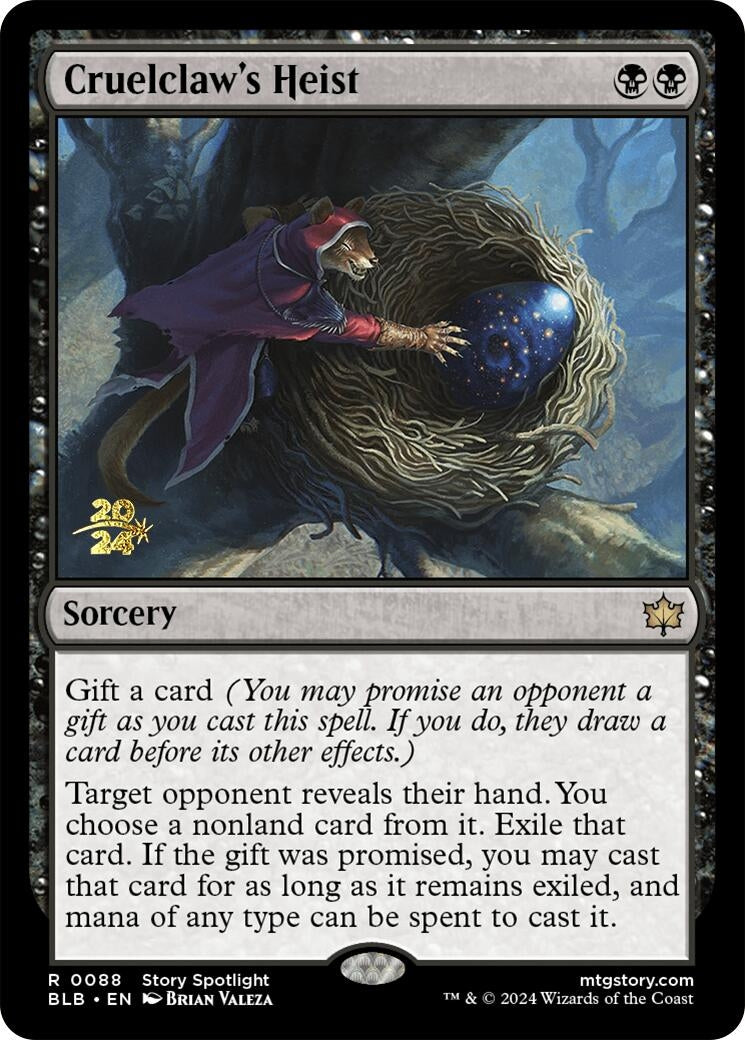 Image for Cruelclaw's Heist (88) - Magic: The Gathering