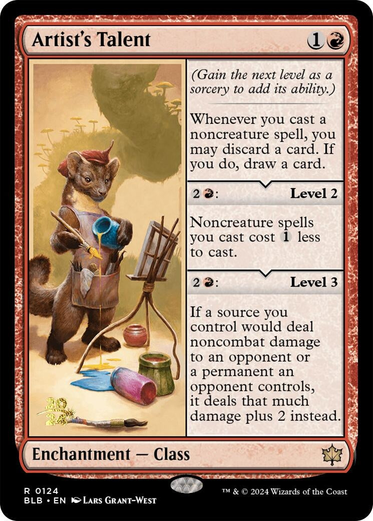 Image for Artist's Talent (124) - Magic: The Gathering