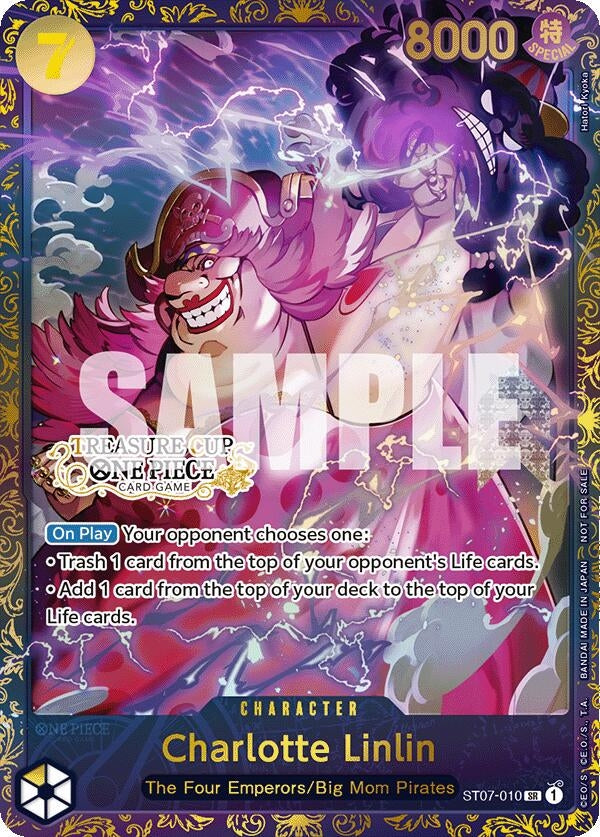 Image for Charlotte Linlin (Treasure Cup) (ST07-010) - One Piece Card Game