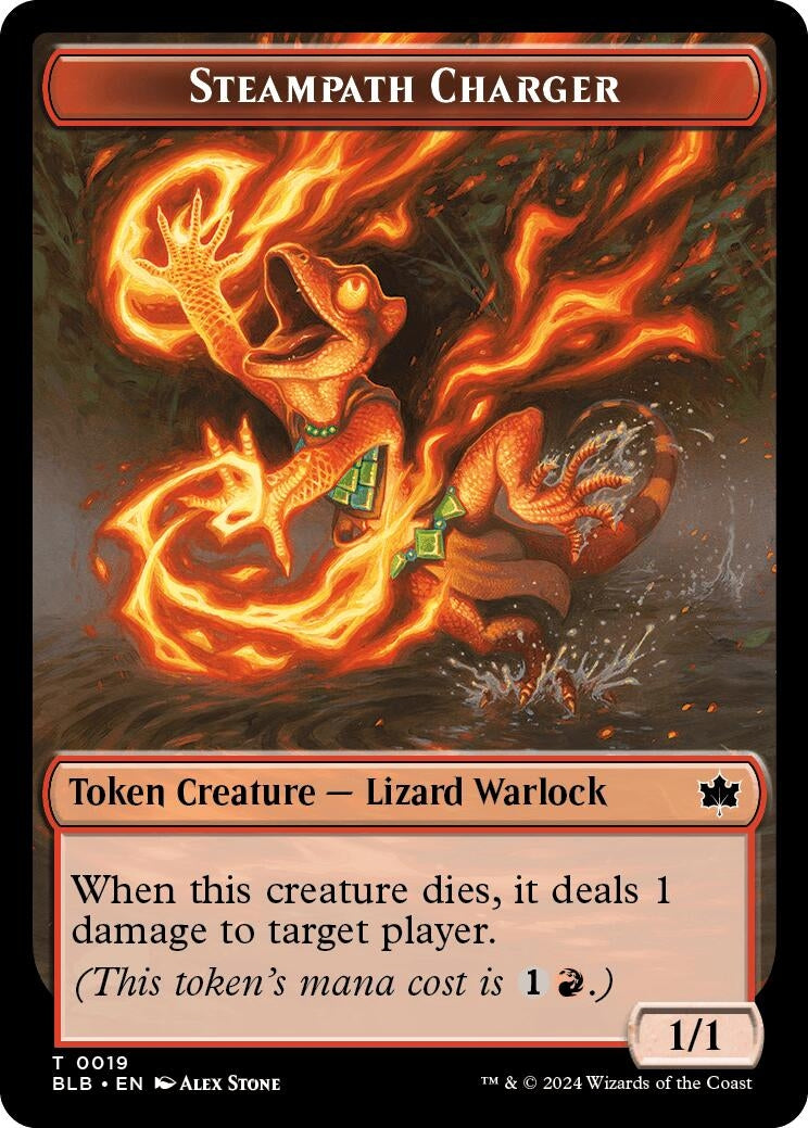 Image for Steampath Charger Token (19) - Magic: The Gathering